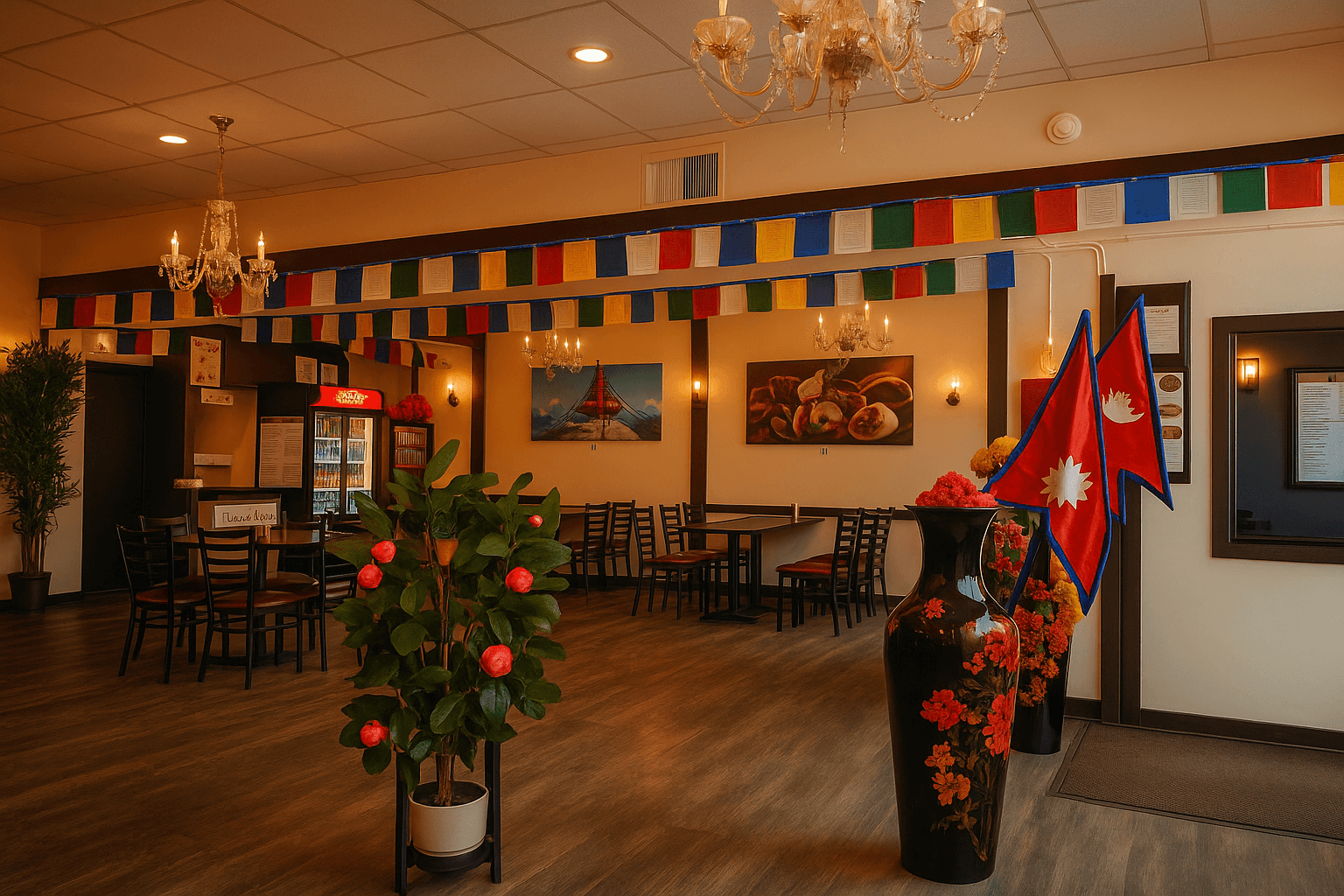 Taste of Nepal Interior